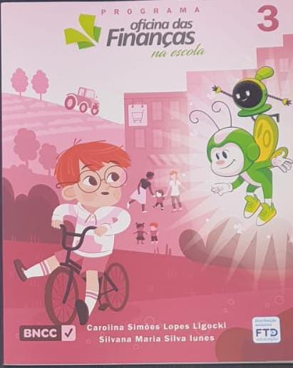 Pacote de livros do 3° ano ensino fundamental 1 com Material Didático e Oficina de Finanças