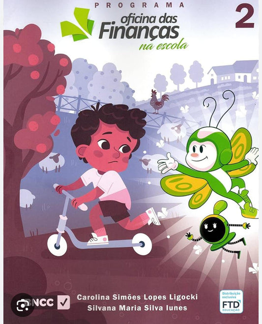 Pacote de livros do 2° ano ensino fundamental 1 com Material Didático e Oficina de Finanças