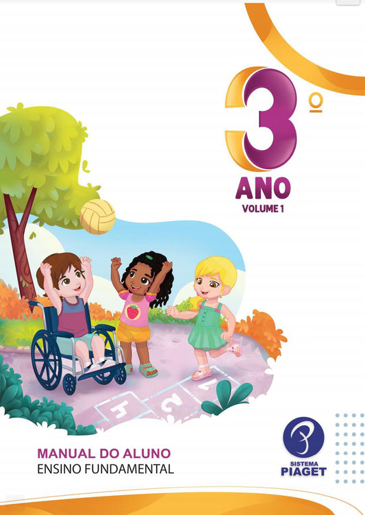 Pacote de livros do 3° ano ensino fundamental 1 com Material Didático e Oficina de Finanças