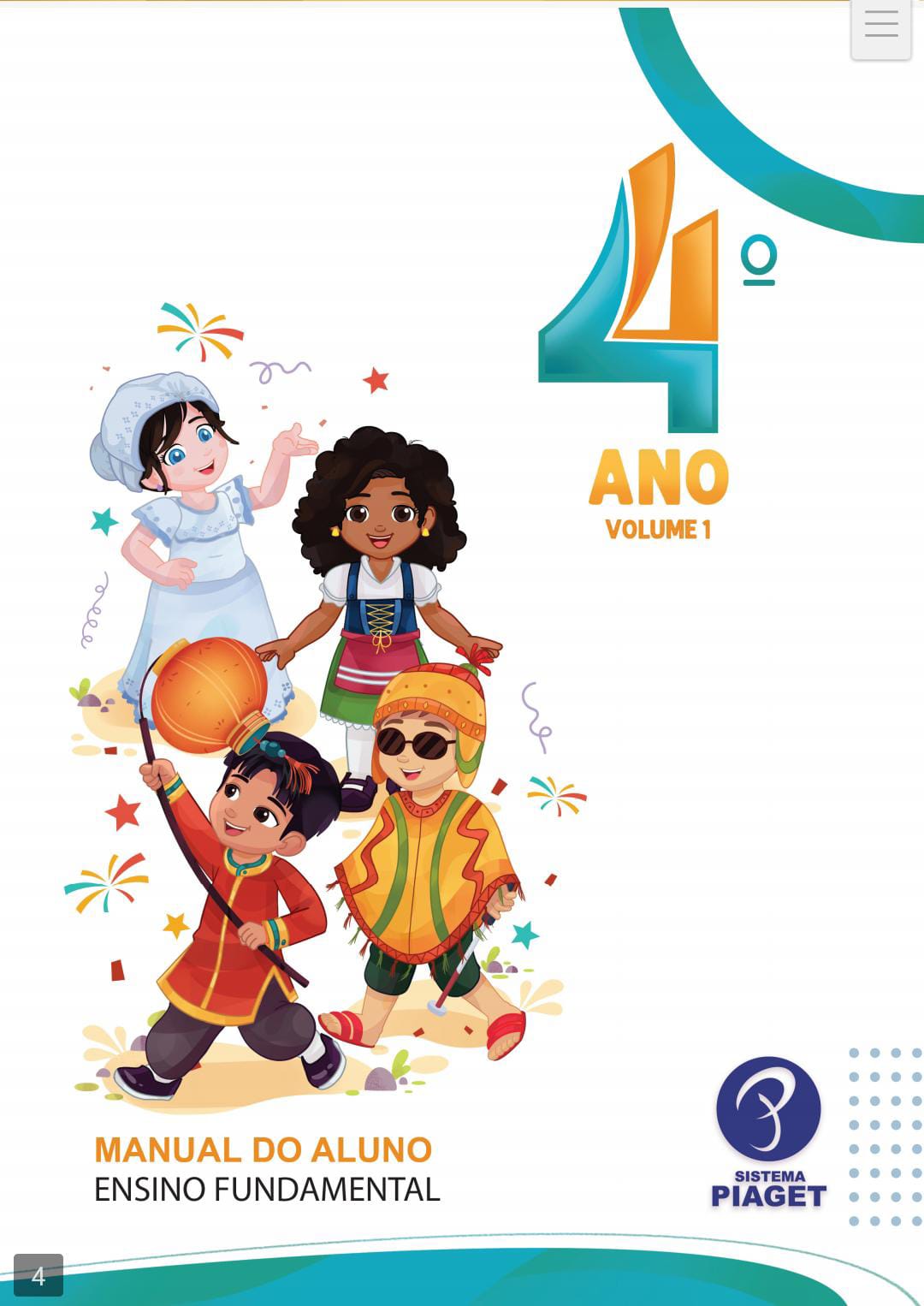 Kit de livros didáticos 4° ano do ensino fundamental 1